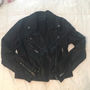Blank NYC Vegan Leather Moto Jacket